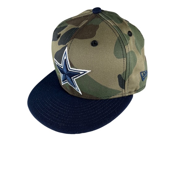 New Era Other - New Era 9FIFTY Dallas Cowboys NFL Salute to Service Camo Snapback Hat Star Logo